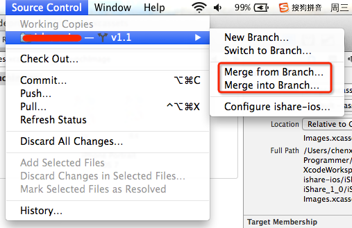 xcode-merge